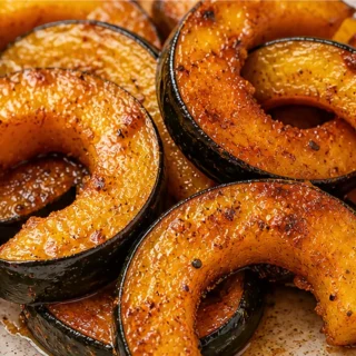 Fall Air Fryer Acorn Squash Recipe - Discover the best Acorn Squash recipe! Easy to make in the air fryer, it's a delicious and healthy fall side dish ready in