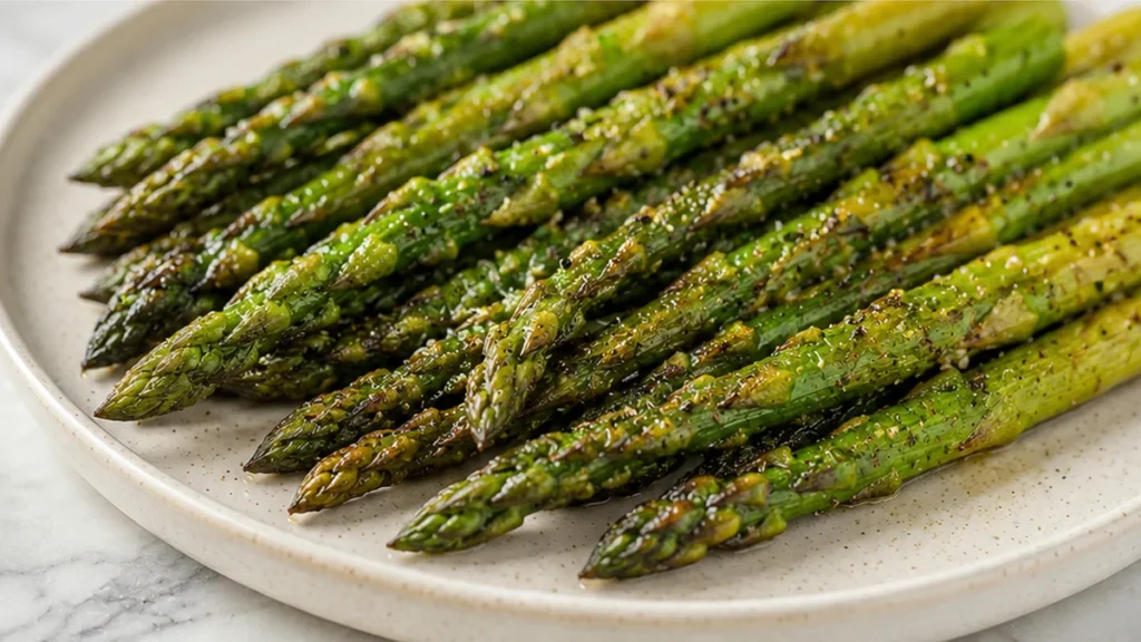 Crispy Asparagus in Minutes - air fryer asparagus - Discover the best air fryer asparagus recipe! Quick, easy, and perfectly crispy in under 15 minutes. A delic