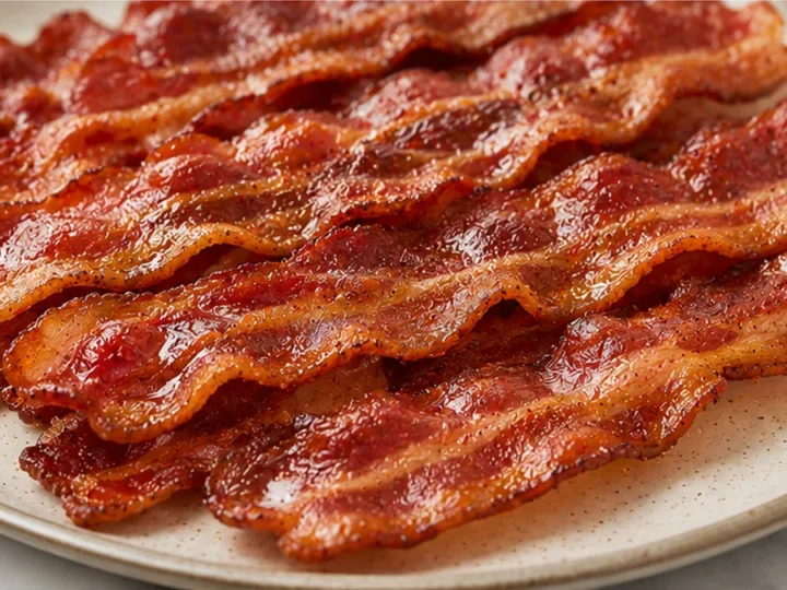 Crispy Air Fryer Bacon: The EASIEST Way!