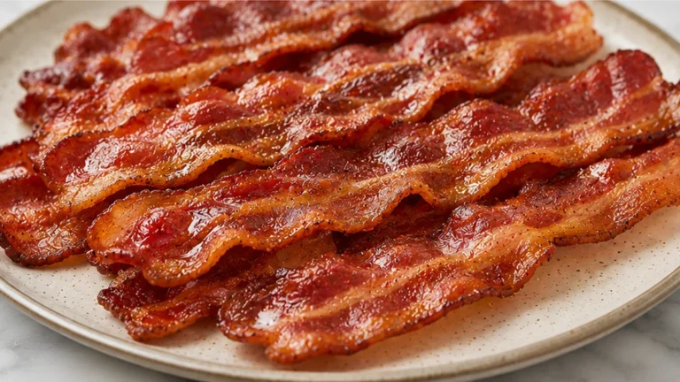 Crispy Air Fryer Bacon: The EASIEST Way!