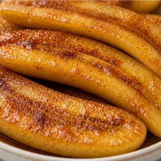 Sweet & Crispy Air Fryer Bananas!
