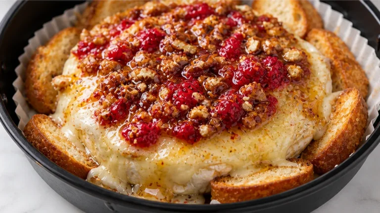 Air Fryer Brie Cheese Appetizer