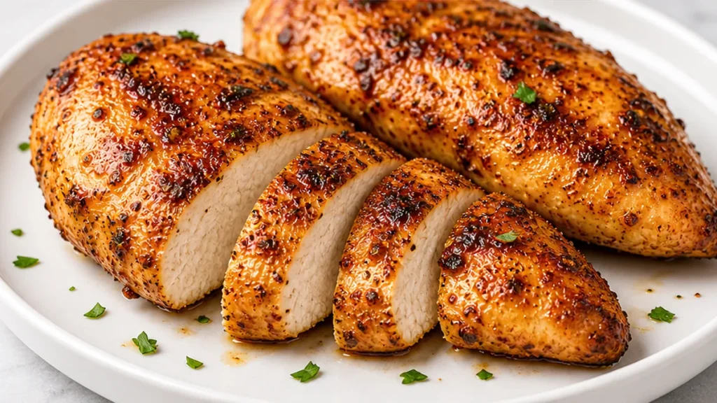 Juiciest Air Fryer Chicken EVER! Discover the best air fryer chicken recipe for perfectly juicy, flavorful results in under 20 minutes. An easy meal prep essent