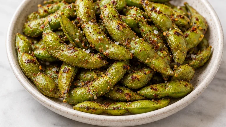 Crispy Air Fryer Edamame That’s Addictively Good!