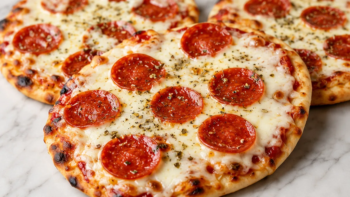 Easy Air Fryer Naan Pizza Recipe - air fryer pizza - Discover the ultimate easy Air Fryer Pizza recipe! Ready in just 10 minutes with crispy naan and melted che