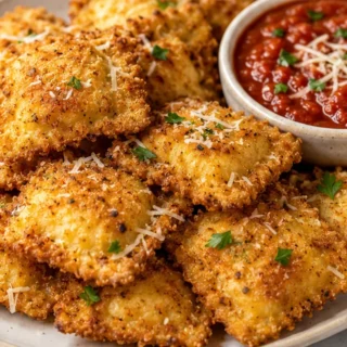 Crispy Air Fryer Ravioli Recipe