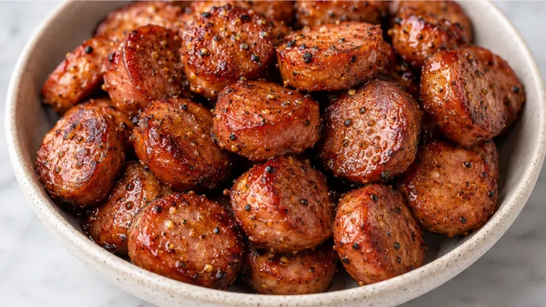 Crispy Air Fryer Sausage Perfection!