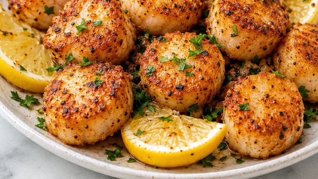 Crispy Air Fryer Scallops - Easy Recipe - Discover the best air fryer scallops recipe! Perfectly seasoned and incredibly quick, ready in under 15 minutes. Serve