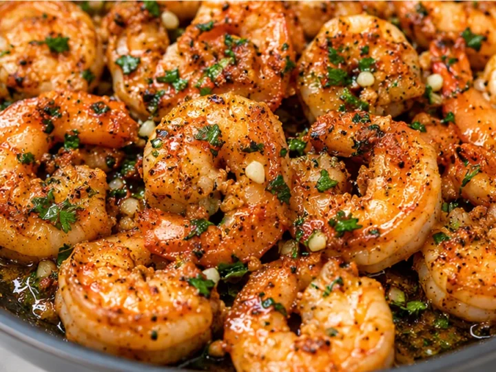 Crispy Garlic Butter Shrimp – 5 Mins!