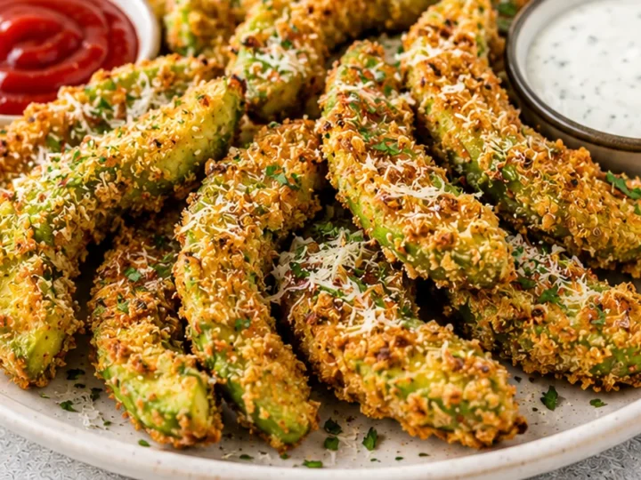Crispy Air Fryer Avocado Fries Recipe