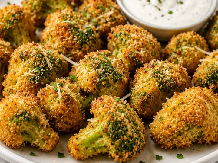 Crispy Air Fryer Broccoli Bites Recipe