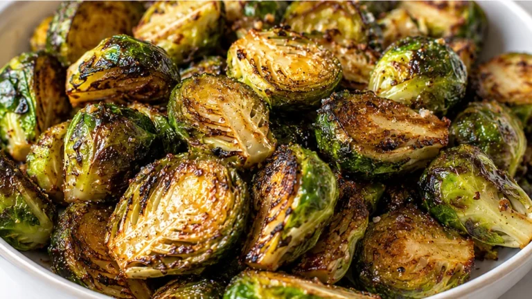 Crispy Brussels Sprouts in Air Fryer