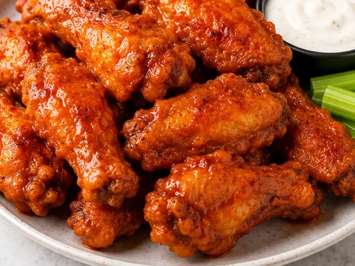 Crispy Air Fryer Buffalo Wings Recipe