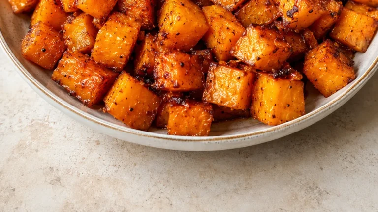 Sweet & Smoky Air Fryer Butternut Squash