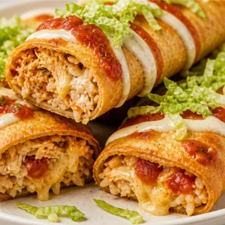 Crispy Air Fryer Chicken Chimichangas - Discover crispy chicken chimichangas made easy in the air fryer! A quick and delicious recipe perfect for weeknights, re