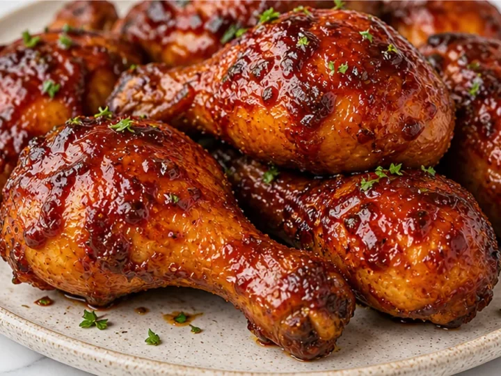 Crispy BBQ Air Fryer Chicken Legs