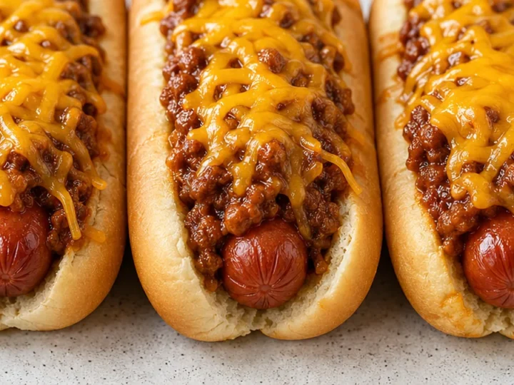 Craveable Chili Cheese Dogs in the Air Fryer!