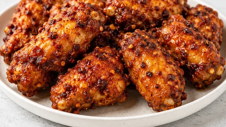 Crispy Chili Crisp Crunch Wings
