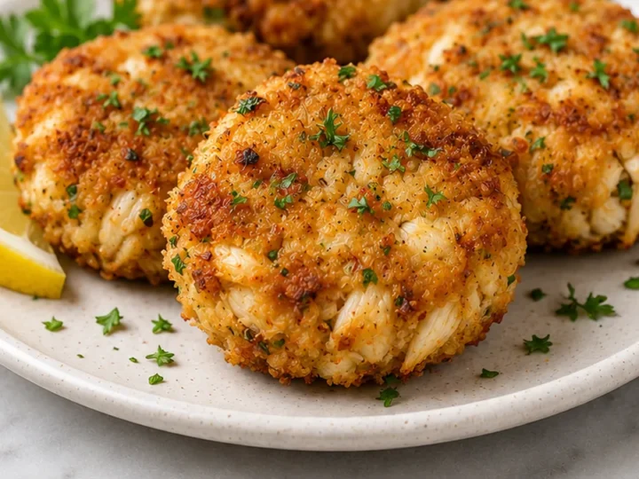Golden Air Fryer Crab Cakes: Crispy Perfection!