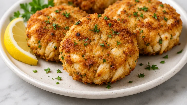 Golden Air Fryer Crab Cakes: Crispy Perfection!