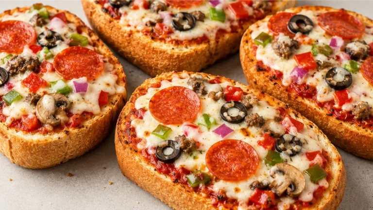 Crispy Air Fryer French Bread Pizzas: Quick & Delicious!