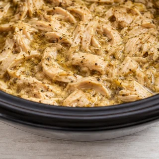 Easiest Frozen Crock-Pot Chicken Ever! - frozen chicken - Discover the easiest way to cook frozen chicken in the Crock-Pot. This recipe delivers tender, shredda