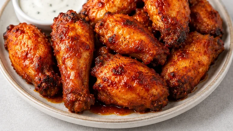 Crispy Air Fryer Frozen Chicken Wings