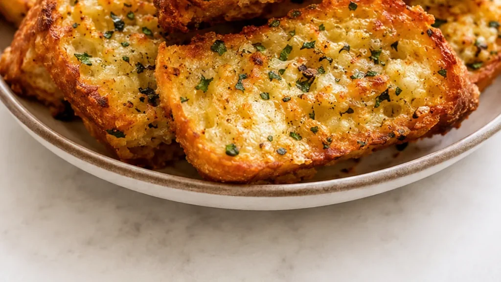 Air Fryer Garlic Bread Crisp & Cheesy! Discover the ultimate air fryer garlic bread! Crispy, cheesy, and ready in minutes. This recipe delivers perfect results