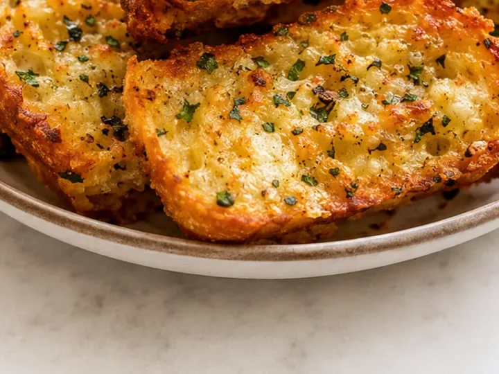 Air Fryer Garlic Bread  Crisp & Cheesy!