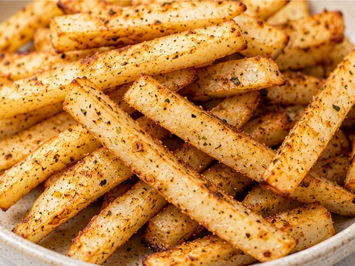 Crispy Air Fryer Jicama Fries