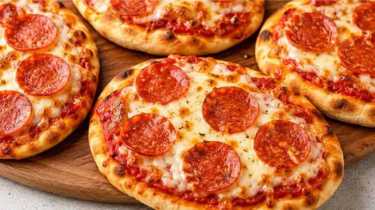 5-Min Air Fryer Naan Pizzas!