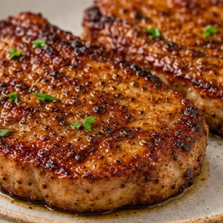 Juiciest Air Fryer Pork Chops EVER!