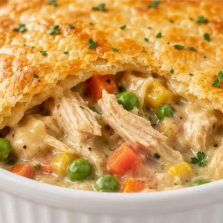 Air Fryer Chicken Pot Pie Perfection - Discover the ultimate air fryer pot pie recipe! Quick, easy, and incredibly delicious with a crispy crust and savory chic
