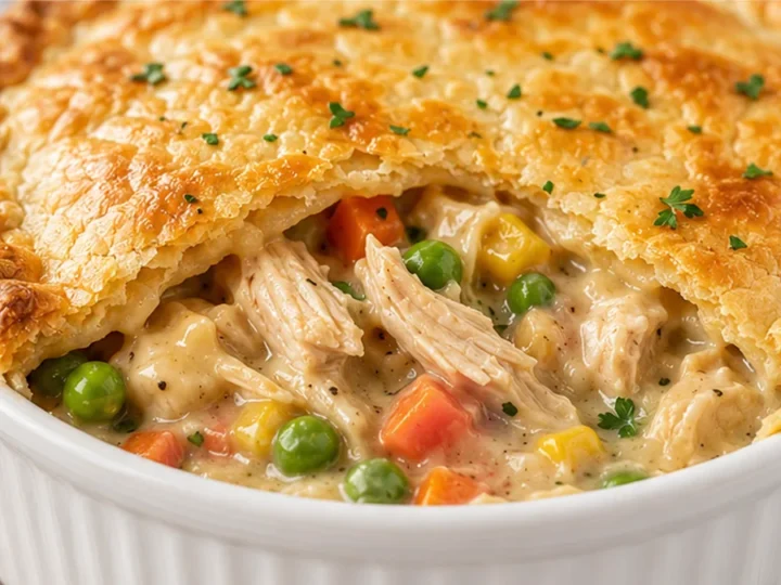 Air Fryer Chicken Pot Pie Perfection