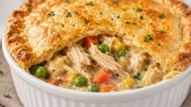 Air Fryer Chicken Pot Pie Perfection