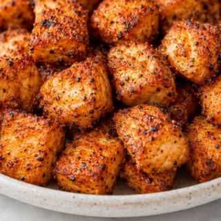 Crispy Air Fryer Salmon Bites - Discover the best salmon bites recipe! Crispy, tender, and flavorful, air fried to perfection in minutes. Easy to make and incre