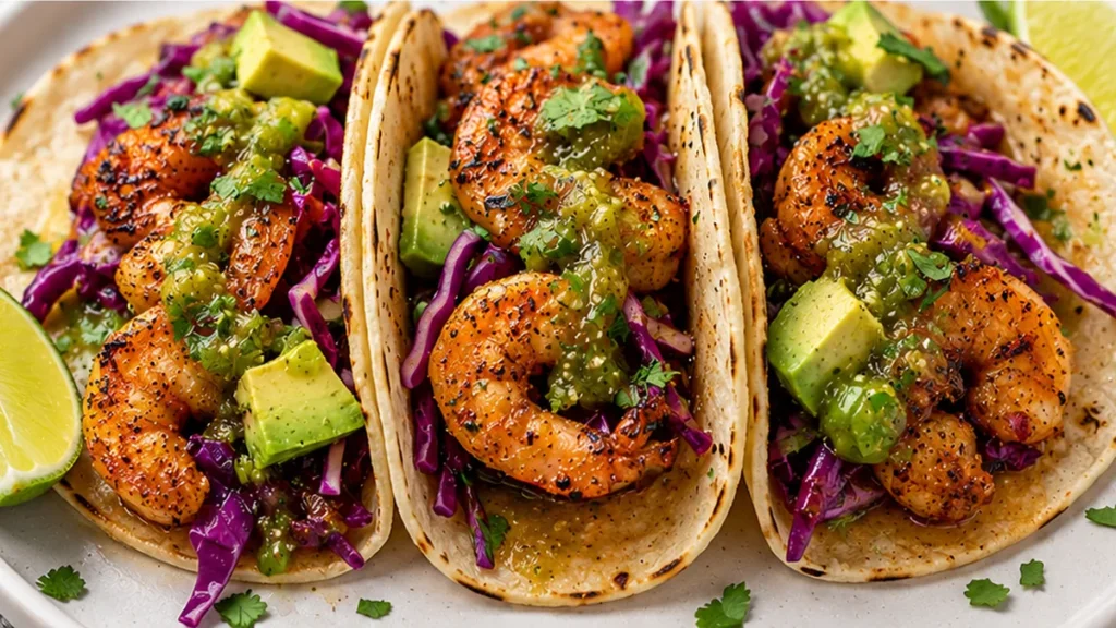 Air Fryer Shrimp Tacos: Quick & Delicious! Discover our ultimate Air Fryer Shrimp Tacos recipe! Quick, easy, and bursting with flavor. Perfect for a speedy week