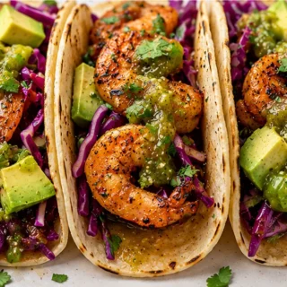 Air Fryer Shrimp Tacos: Quick & Delicious! Discover our ultimate Air Fryer Shrimp Tacos recipe! Quick, easy, and bursting with flavor. Perfect for a speedy week