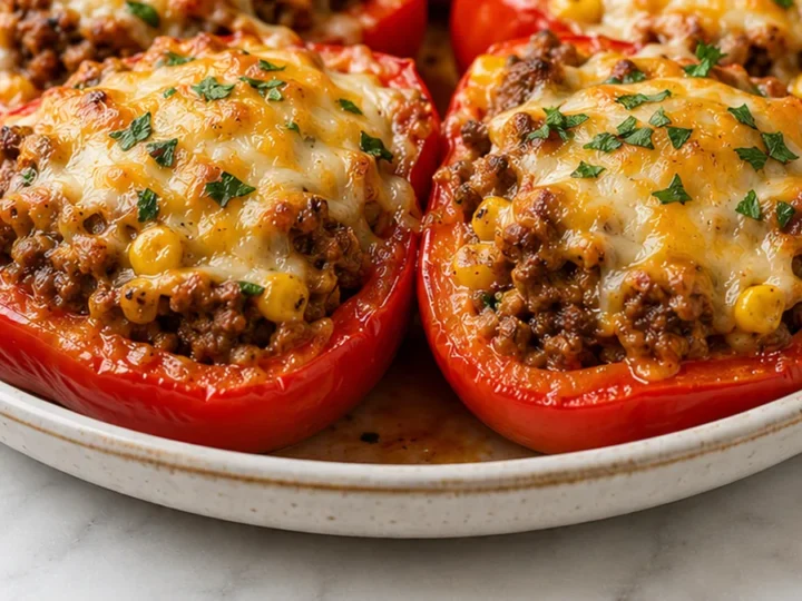 ️ Easy Air Fryer Stuffed Peppers Recipe
