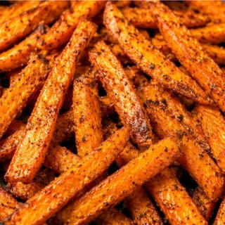 Crispy Air Fryer Sweet Potato Fries - Discover the best sweet potato fries recipe! Crispy, savory, and easy to make in the air fryer. Perfect for a healthy side