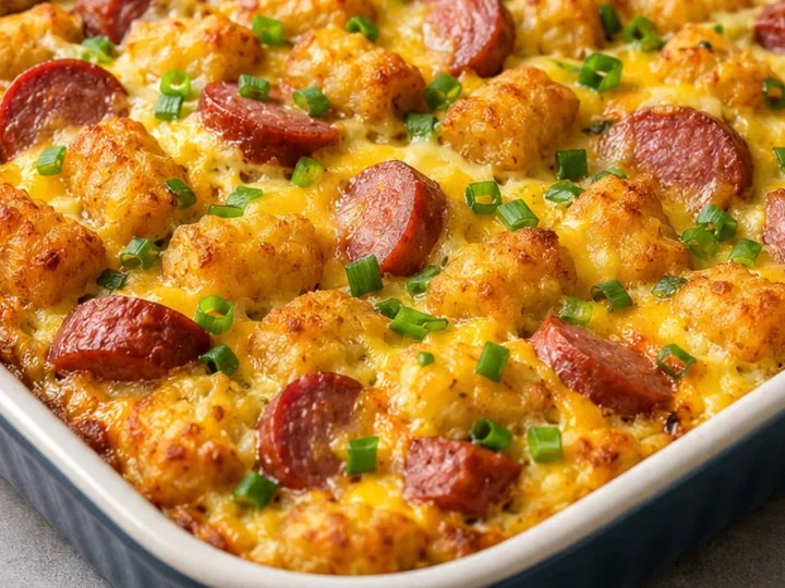 Crispy Tater Tot Breakfast Bake: Morning Bliss!