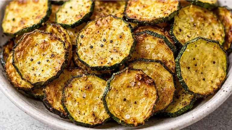 Crispy Air Fryer Zucchini Chips