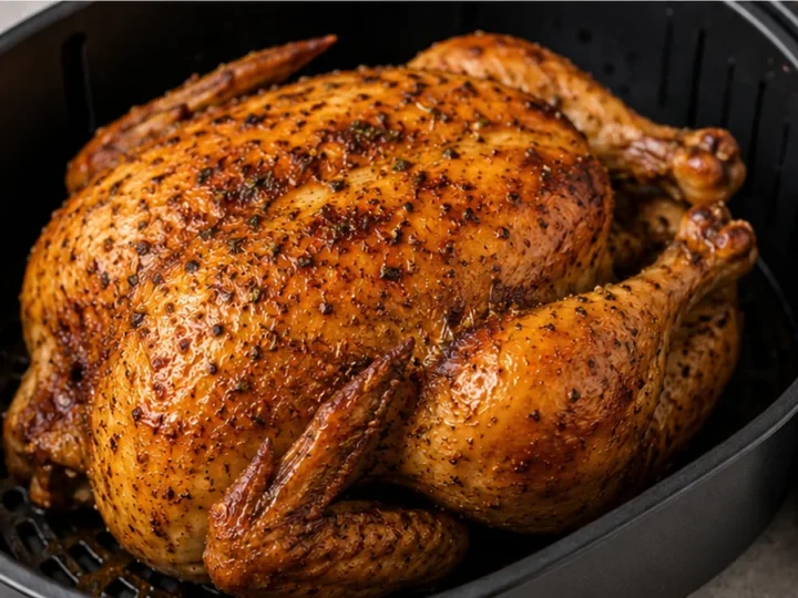 Golden Air Fryer Chicken: Crispy Skin Perfection!