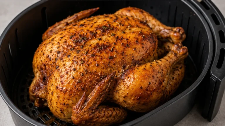 Golden Air Fryer Chicken: Crispy Skin Perfection!