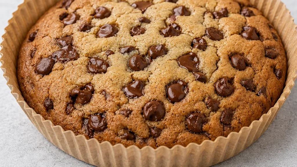 Air Fryer MEGA Cookies: Pure Bliss! - air fryer cookies - Air fryer cookies: Bake the best mega cookies in under 30 minutes! This simple recipe guarantees a goo