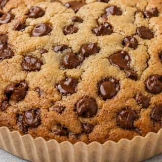 Air Fryer MEGA Cookies: Pure Bliss! - air fryer cookies - Air fryer cookies: Bake the best mega cookies in under 30 minutes! This simple recipe guarantees a goo
