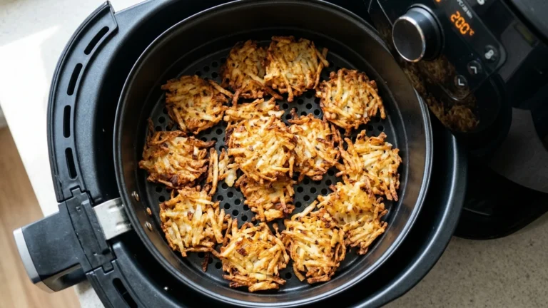 Air Fryer Frozen Hash Browns: Crispy Patties and Shredded Every Time
