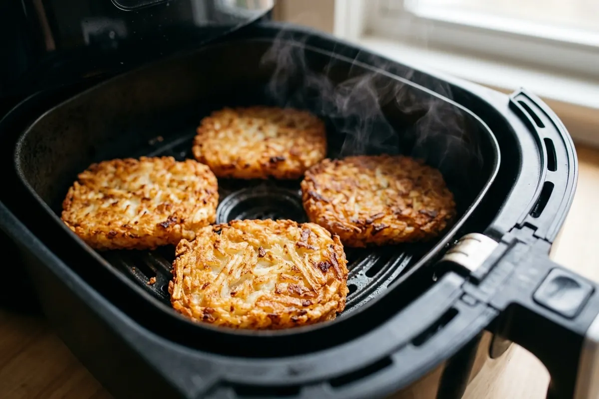 Air Fryer Frozen Hash Brown Patties: Temperature and Time Air fryer frozen hash browns — Air Fryer Frozen Hash Brown Patties: Temperature and Time
