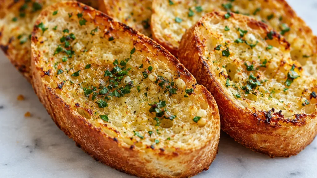 Crispy Garlic Bread: Air Fryer Magic! - air fryer garlic bread - Air fryer garlic bread: whip up this incredible 3-ingredient crispy treat in minutes. Perfect f