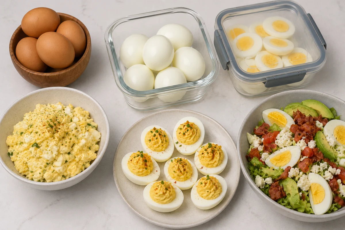 Air fryer hard boiled eggs — What to Do With a Batch
